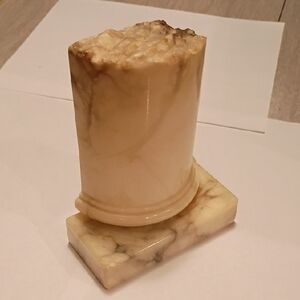 Marble vintage book end
